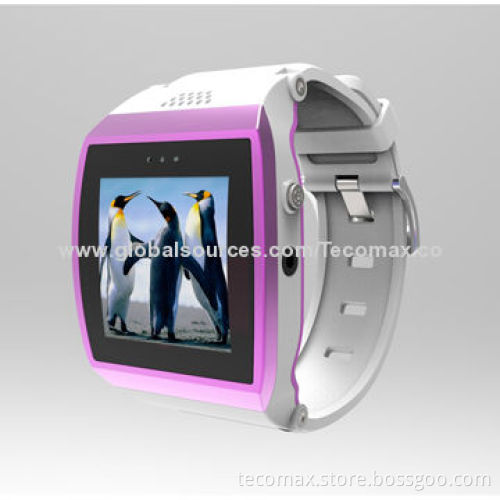 Bluetooth Watch with 1.5'' OGS Capacitive Touch Screen, MTK6260, Alarm for Bluetooth Disconnect
